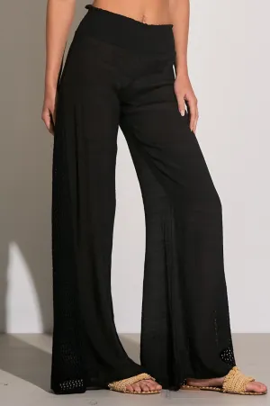 Elan Pants with Crochet Panels