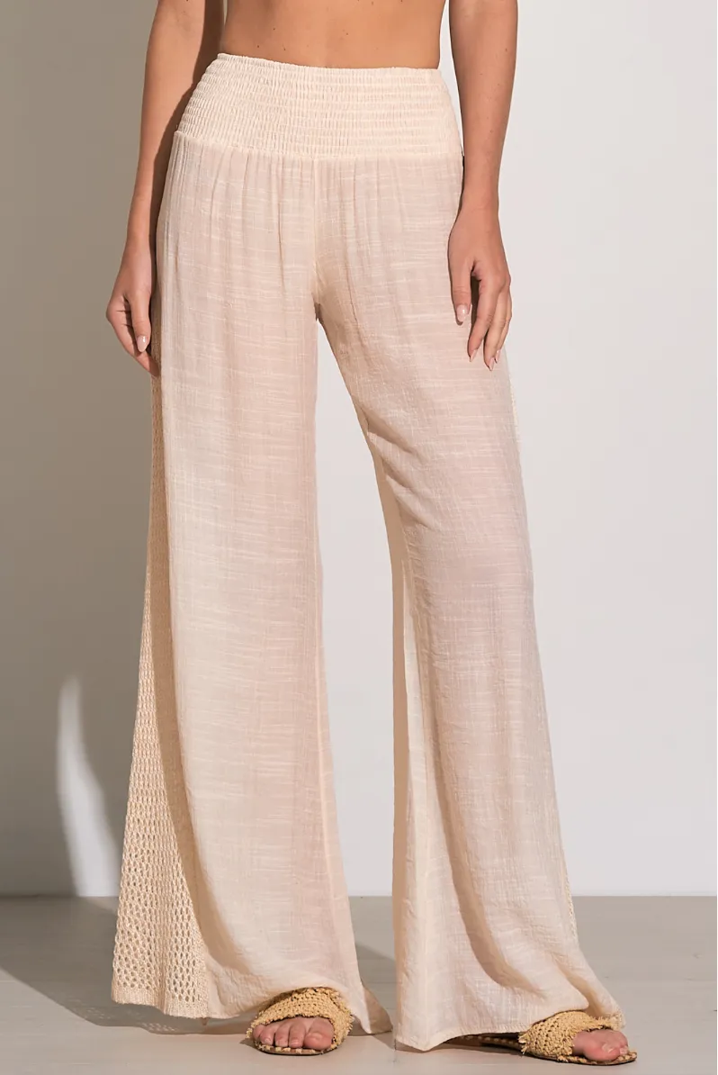 Elan Pants with Crochet Panels