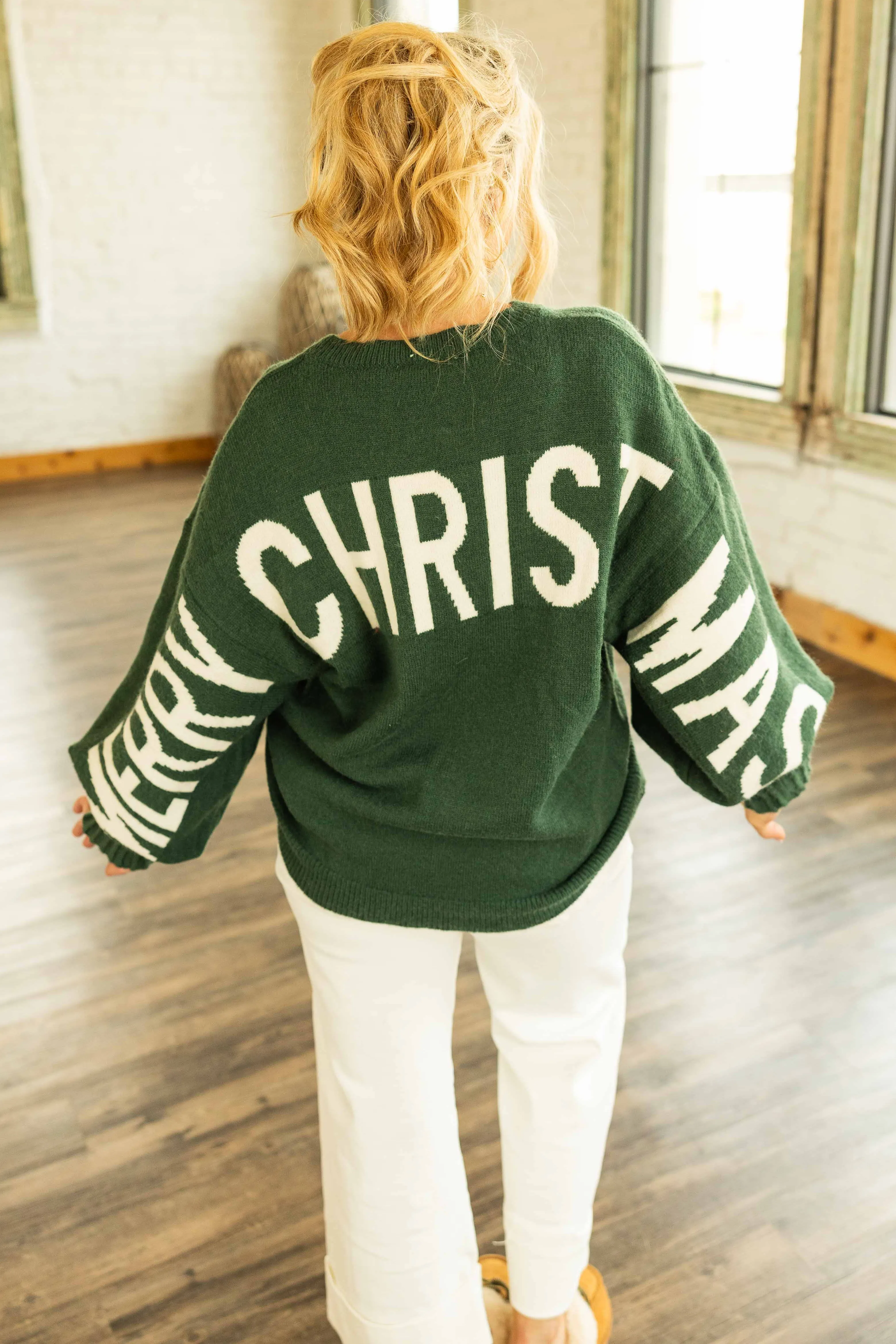 ESPERANZA MERRY CHRISTMAS SWEATER