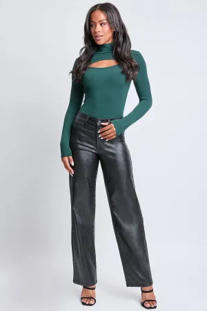 FINAL SALE: Metallic Straight Leg