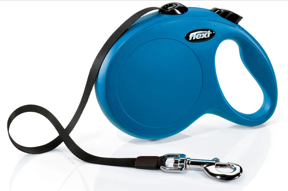 Flexi Classic Small Blue Cord Lead 5M