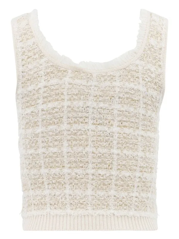 Florentine knit tank