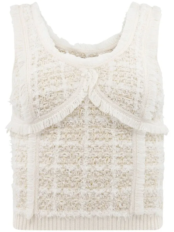 Florentine knit tank