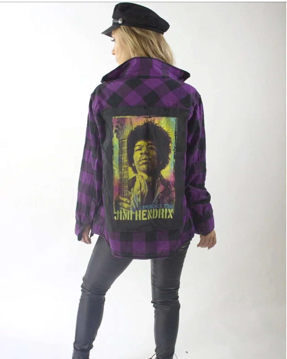 Fly High JIMI HENDRIX Flannel