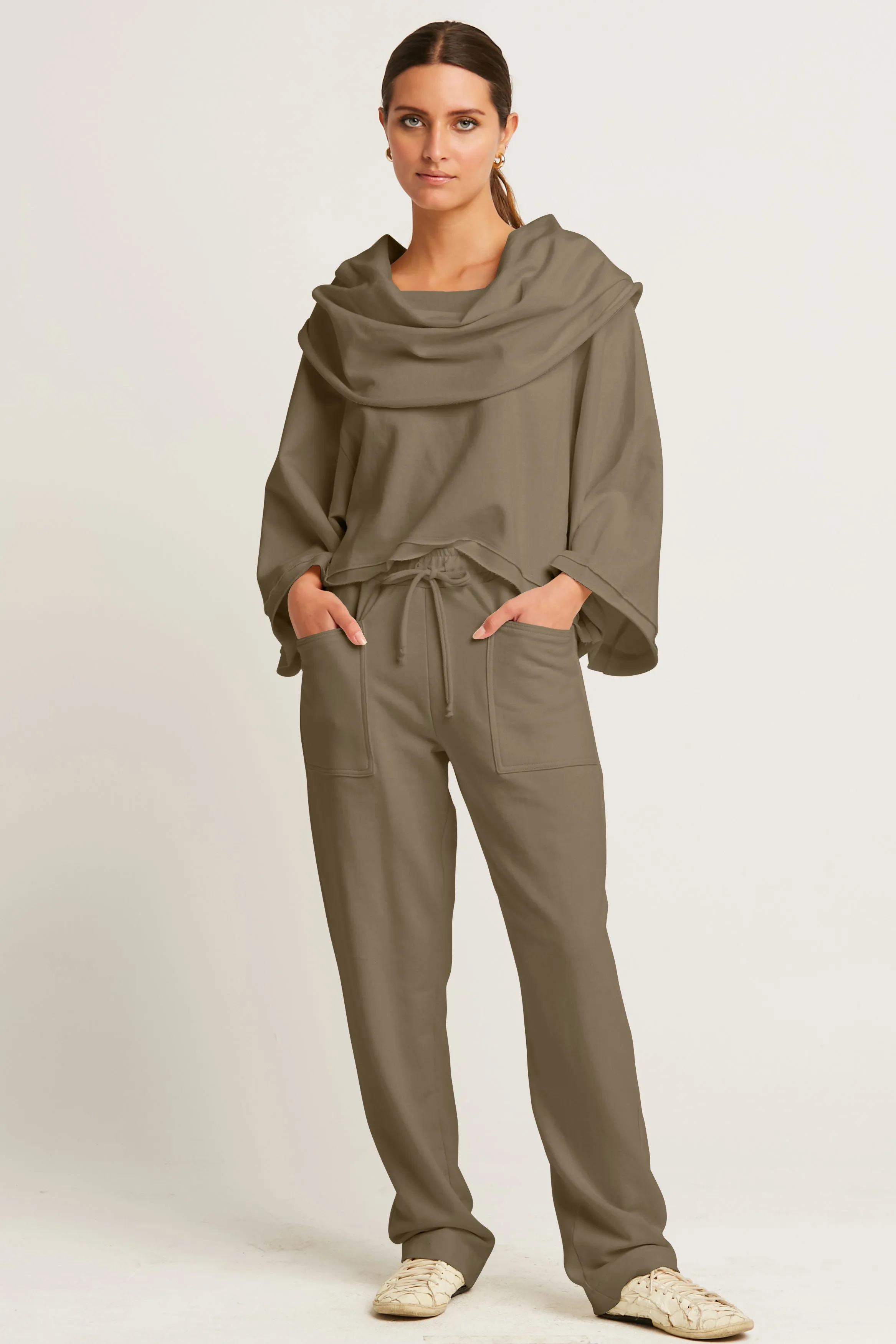 French Terry Double Pocket Pants