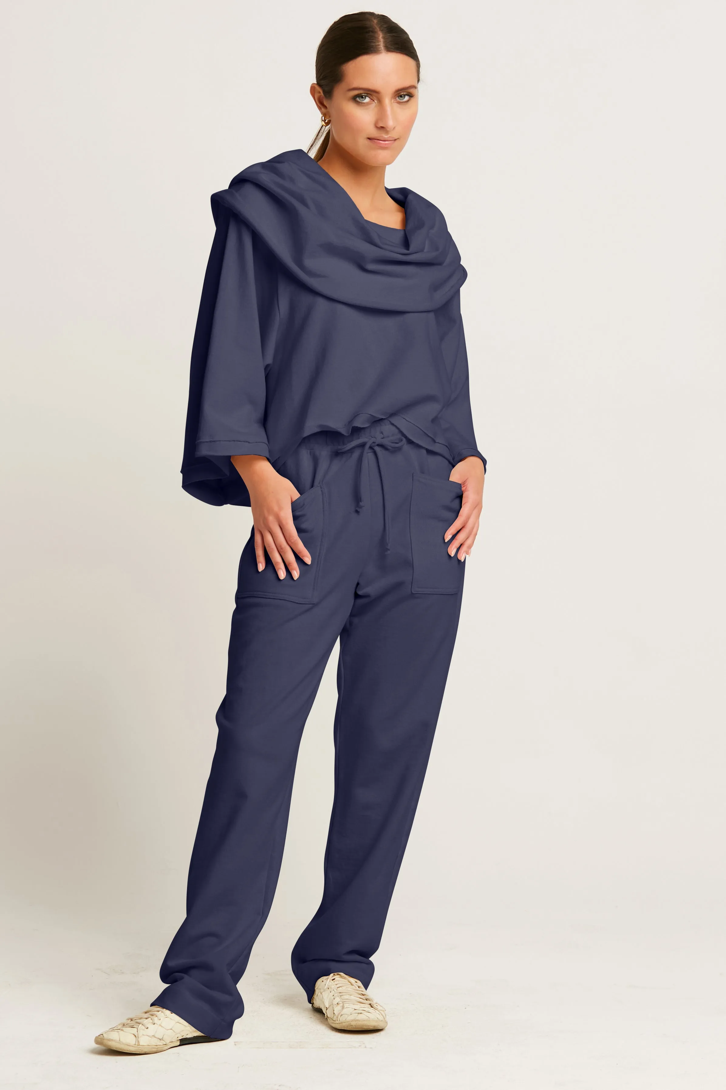 French Terry Double Pocket Pants