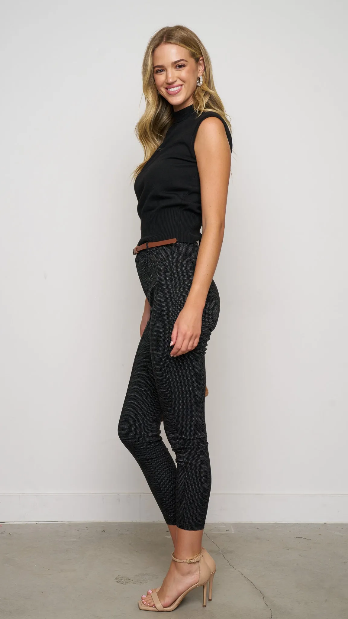 Gemini Pants in black