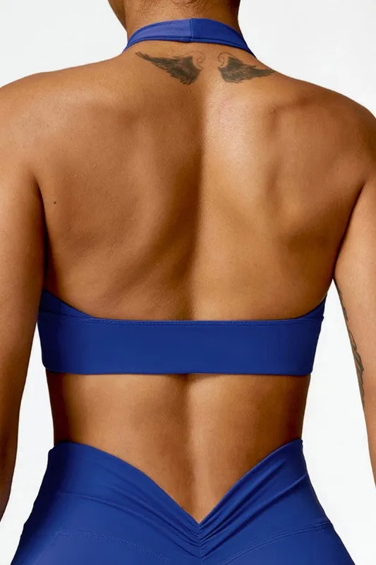 Harper quick-drying open back sports bra
