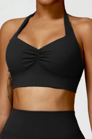 Harper quick-drying open back sports bra