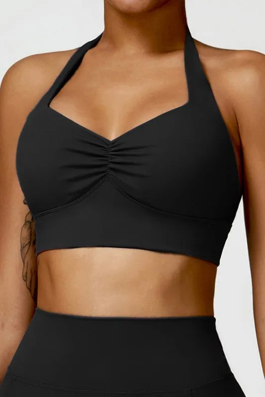 Harper quick-drying open back sports bra