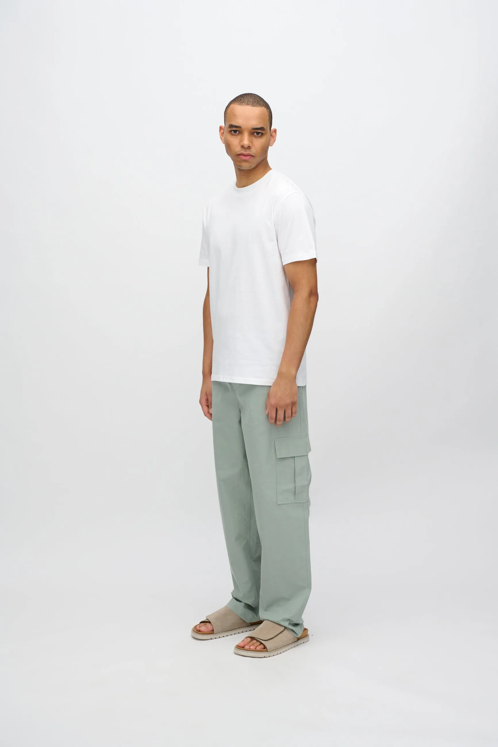 Huxley relaxed cargo pants 4233 - Iceberg Green