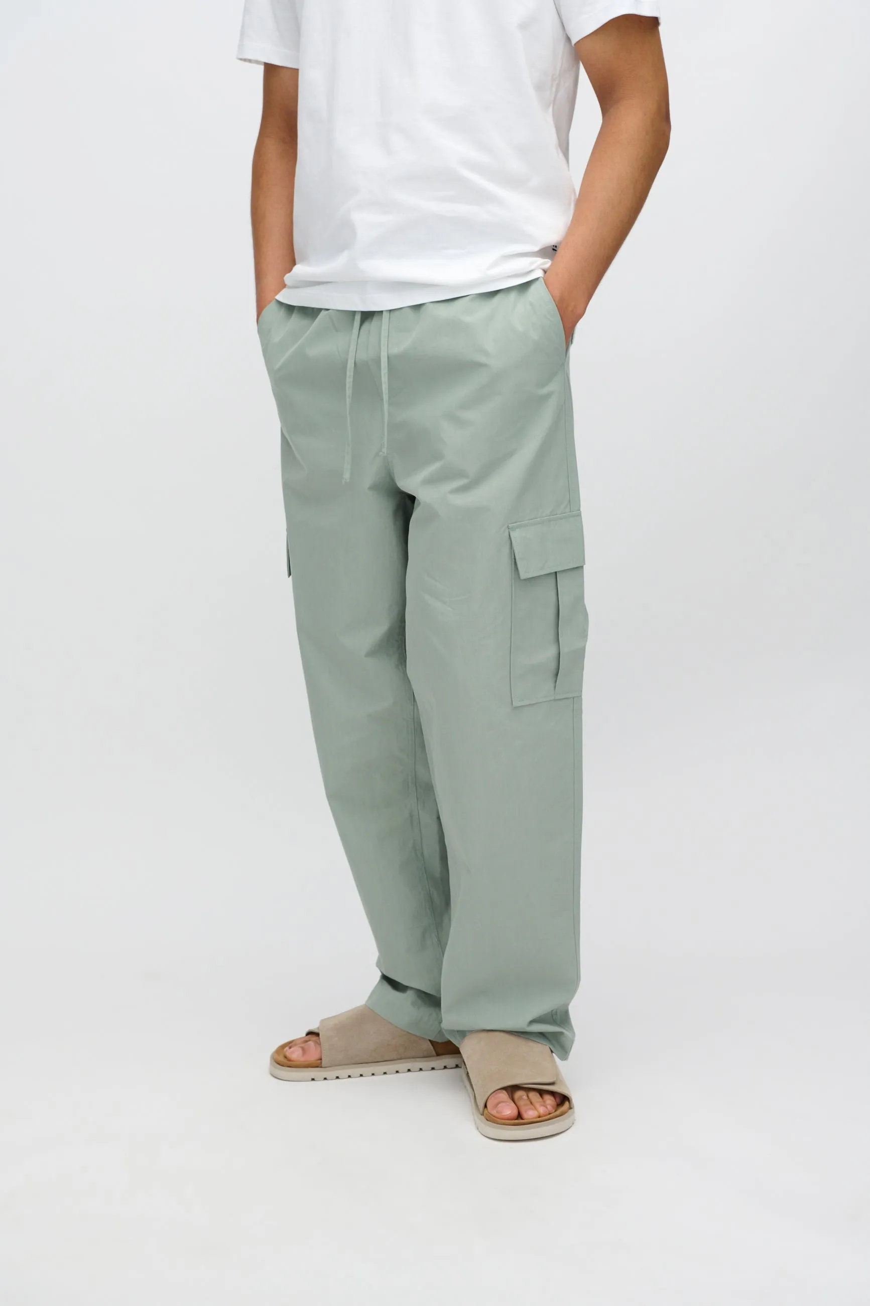 Huxley relaxed cargo pants 4233 - Iceberg Green