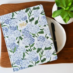 Hydrangea Patterned Journal