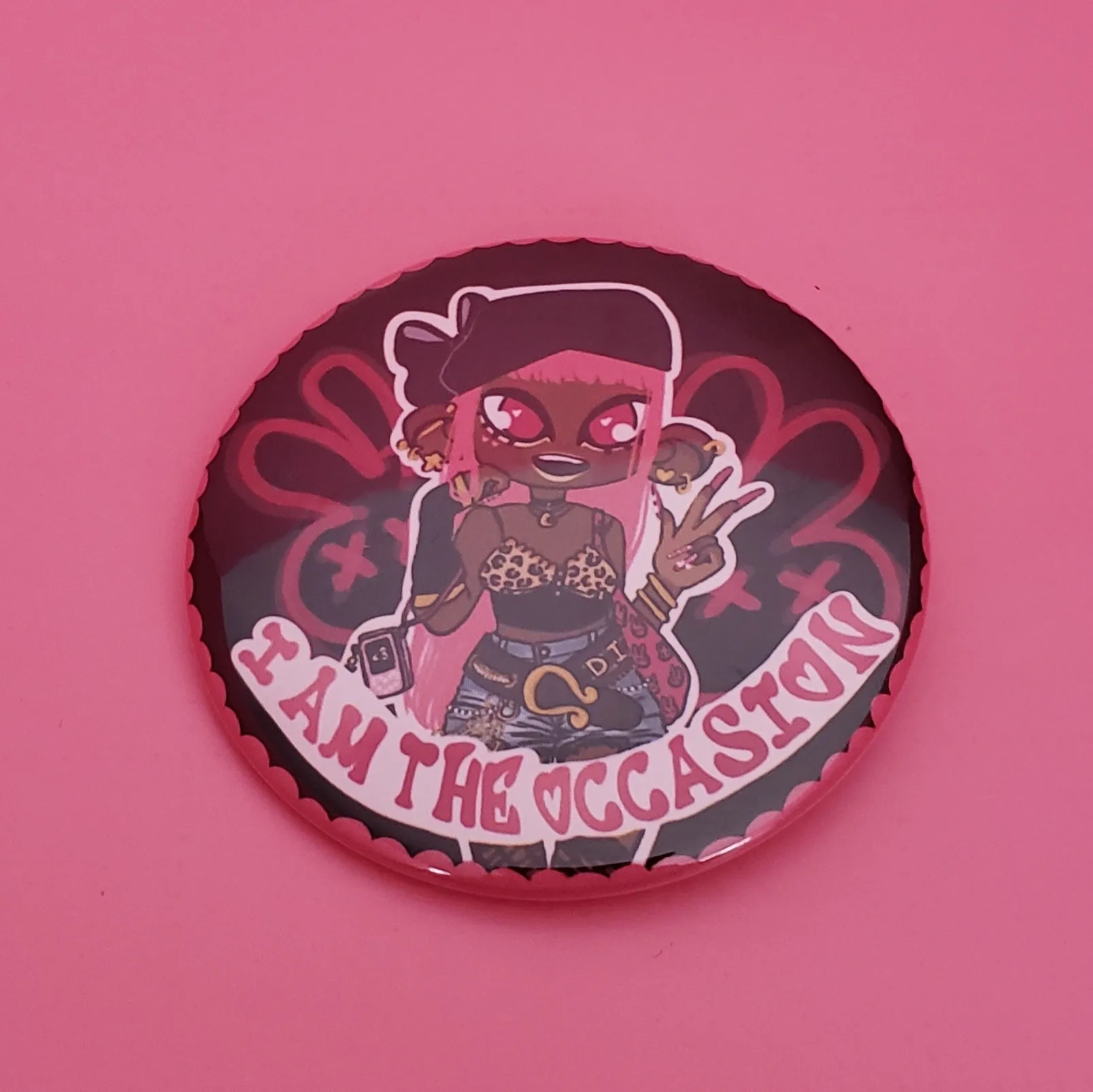I Am The Occasion Buttons
