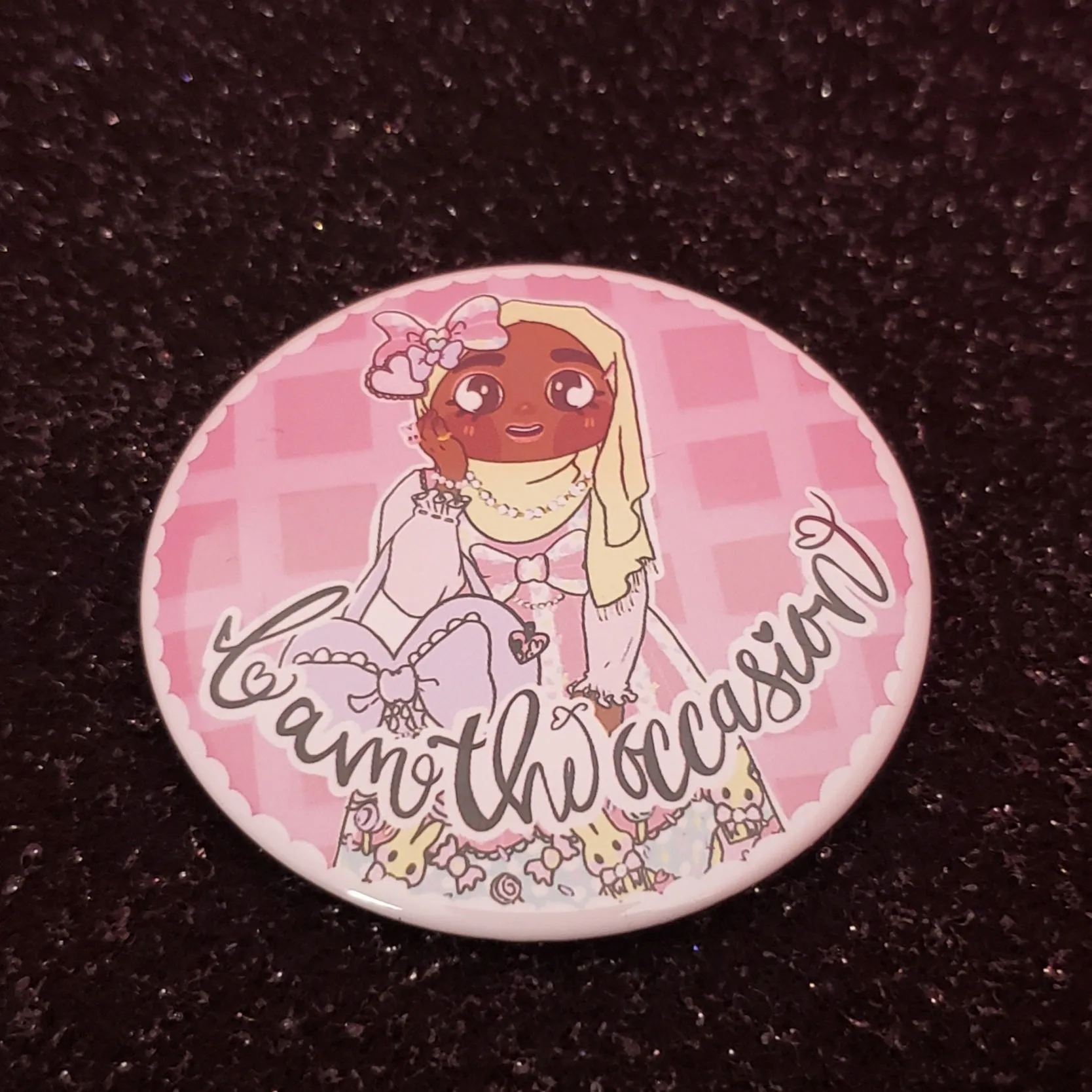 I Am The Occasion Buttons