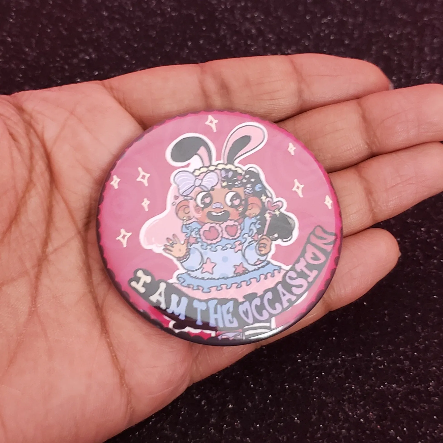 I Am The Occasion Buttons