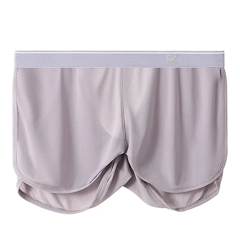 Ice Silk Mesh Pajama Pants Quick-drying Sports Fitness Hip Lifting Men's Shorts
