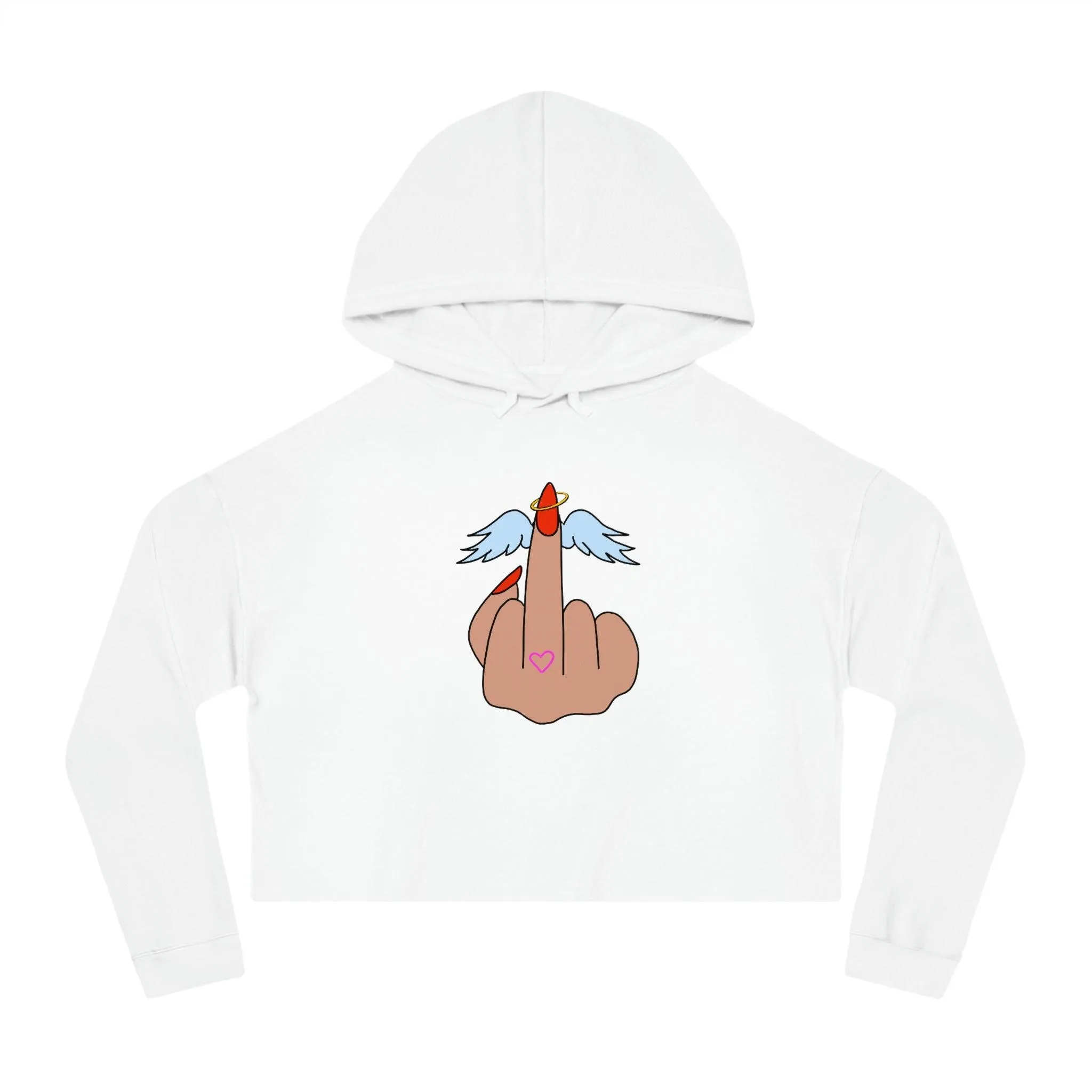 IDGFlyinFux Women’s Cropped Hooded Sweatshirt