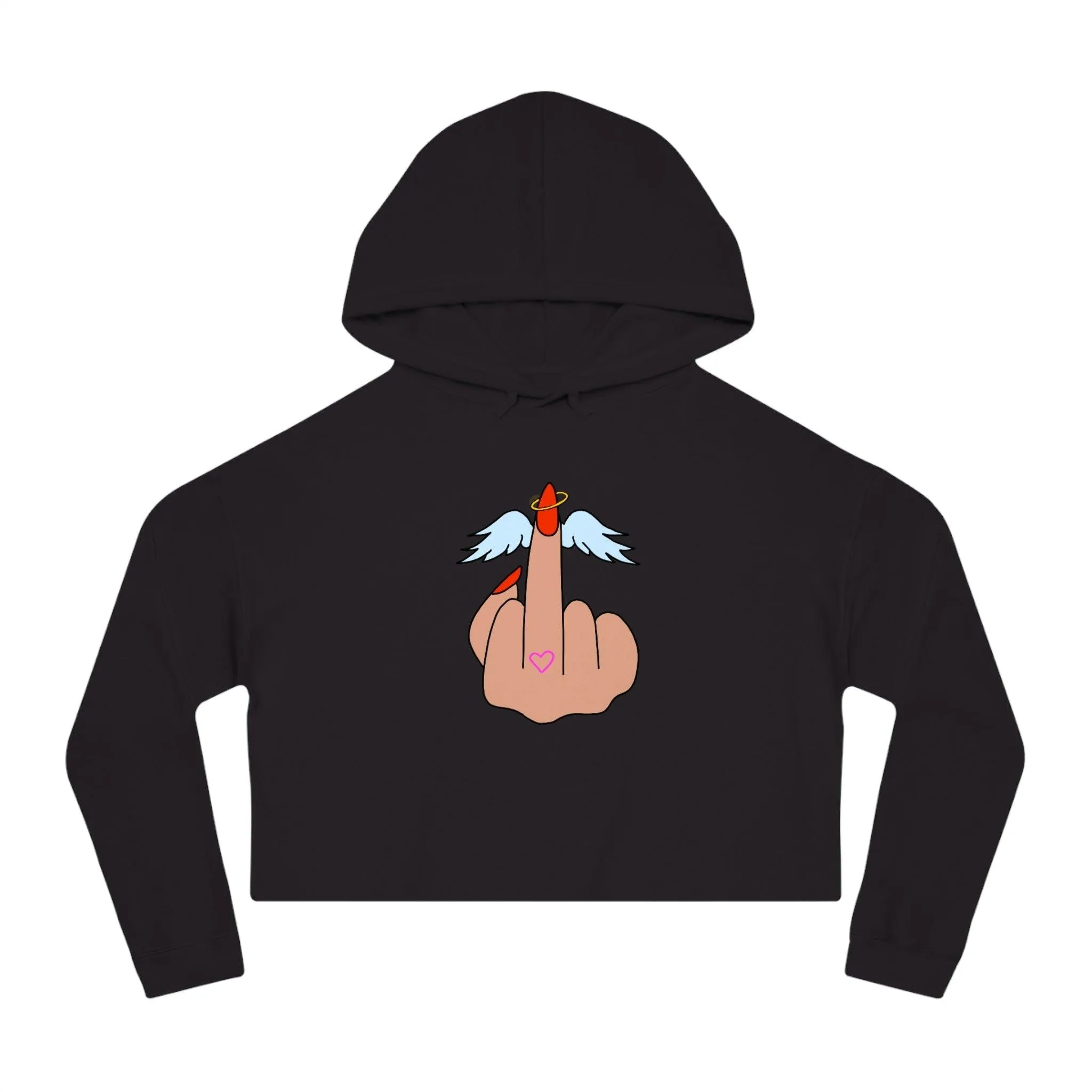 IDGFlyinFux Women’s Cropped Hooded Sweatshirt