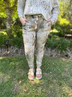 Italian Newspaper Pants