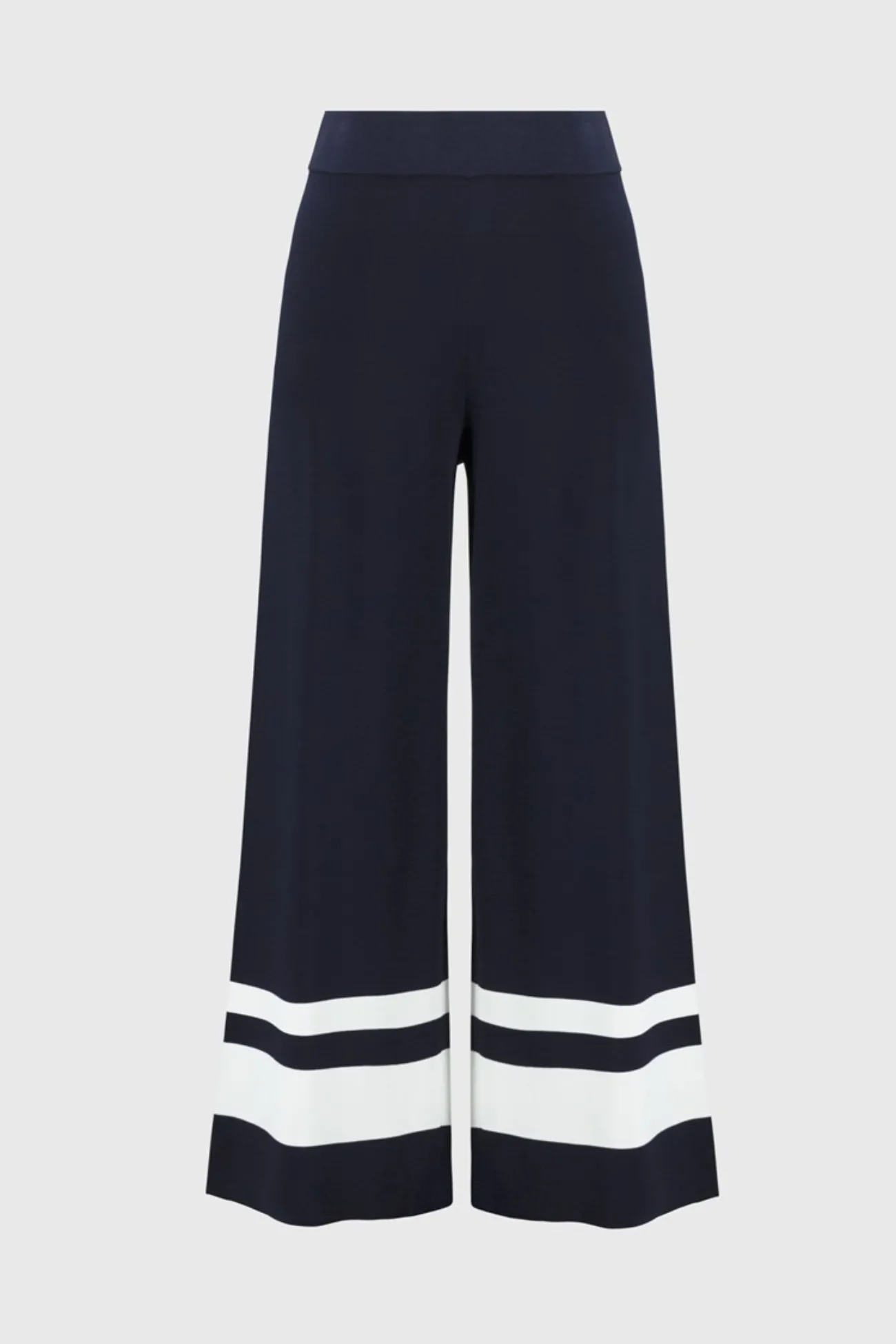 Joseph Ribkoff Striped Casual Wide Trousers