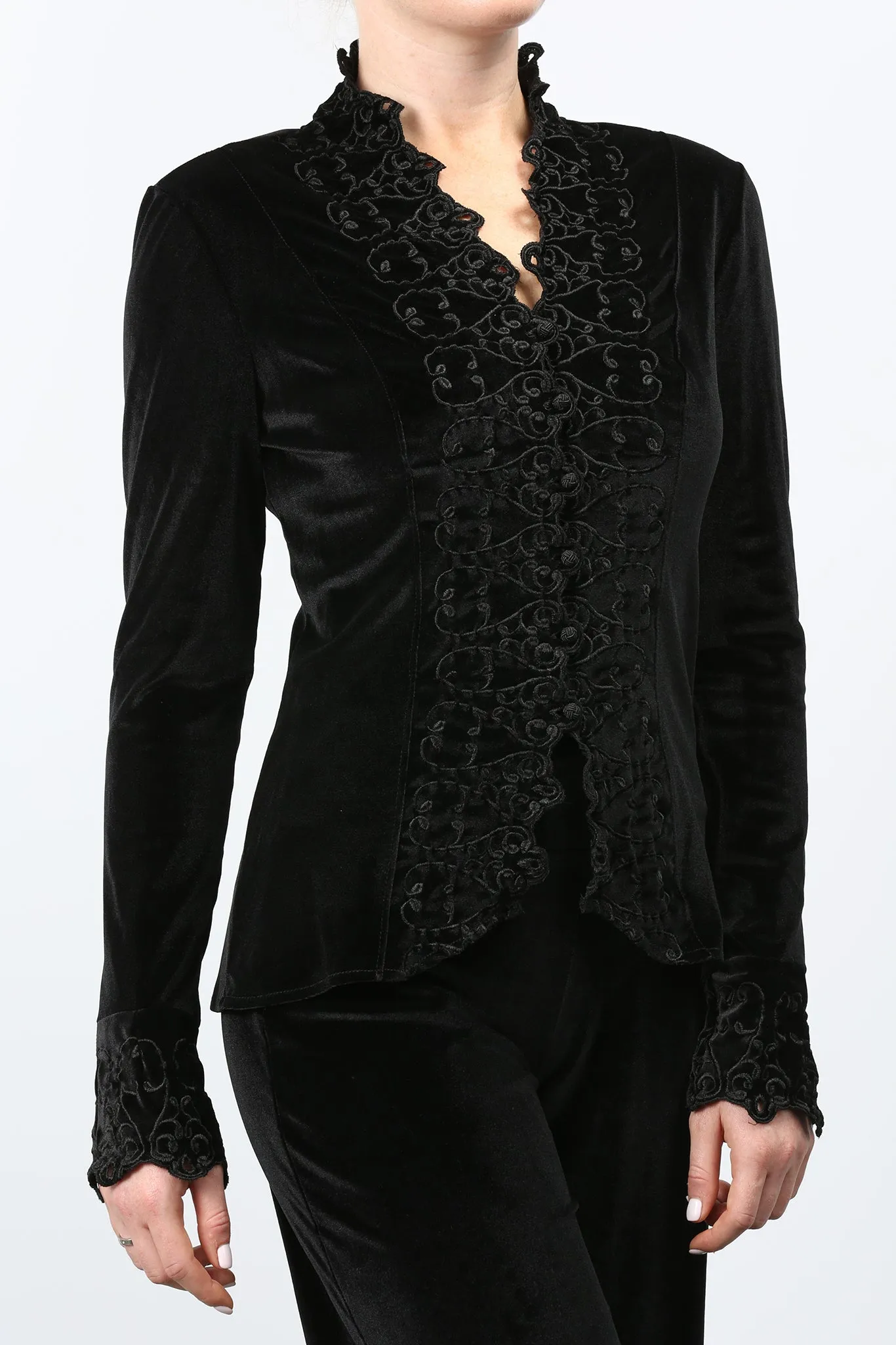 KLEO Long Sleeve Button Up Top