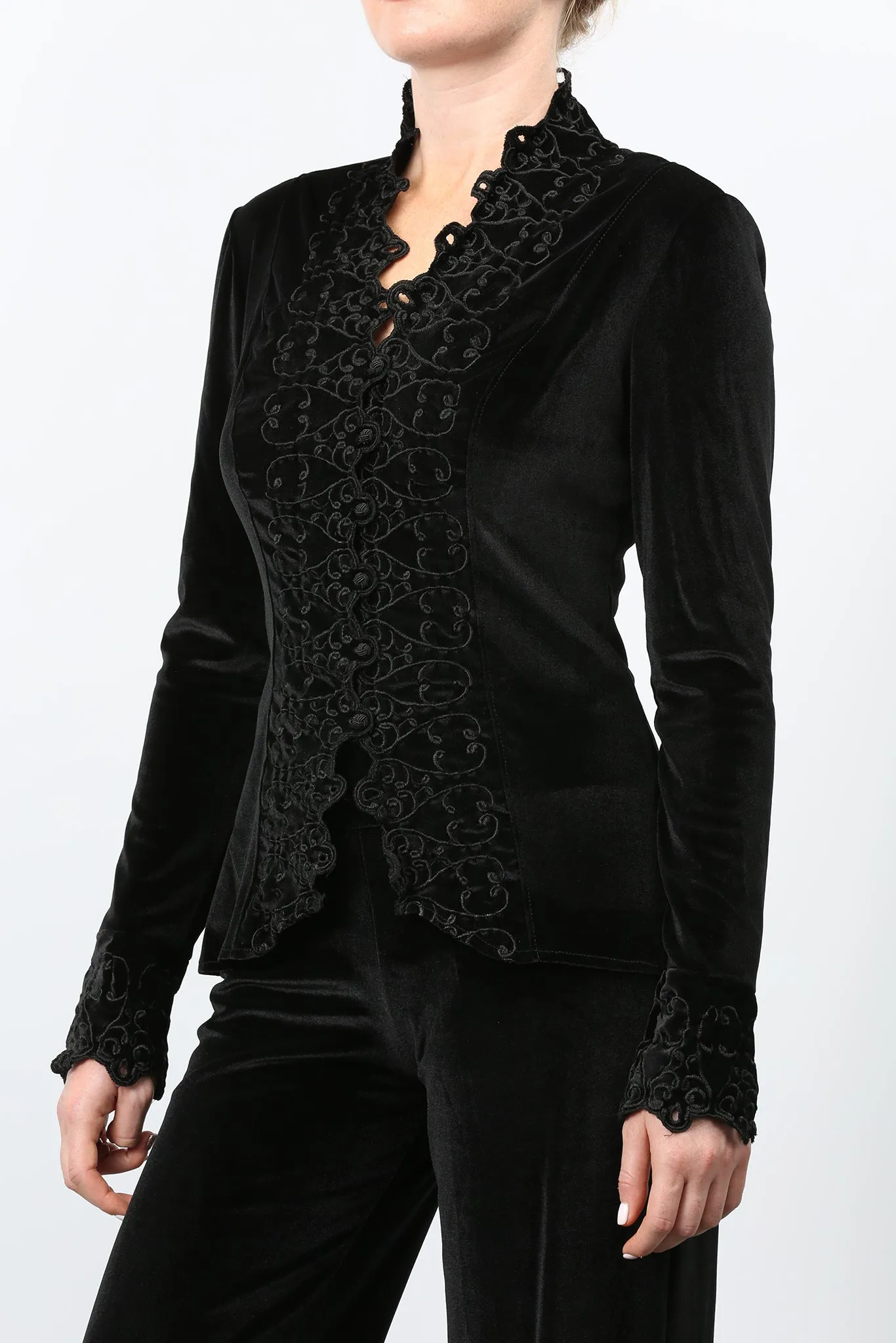 KLEO Long Sleeve Button Up Top