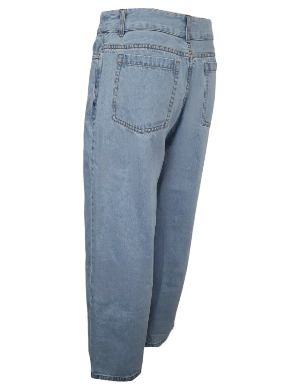 KOWTOW Women's Blue Stright Classic Shape Jeans #Bl1 X-Large NWOT