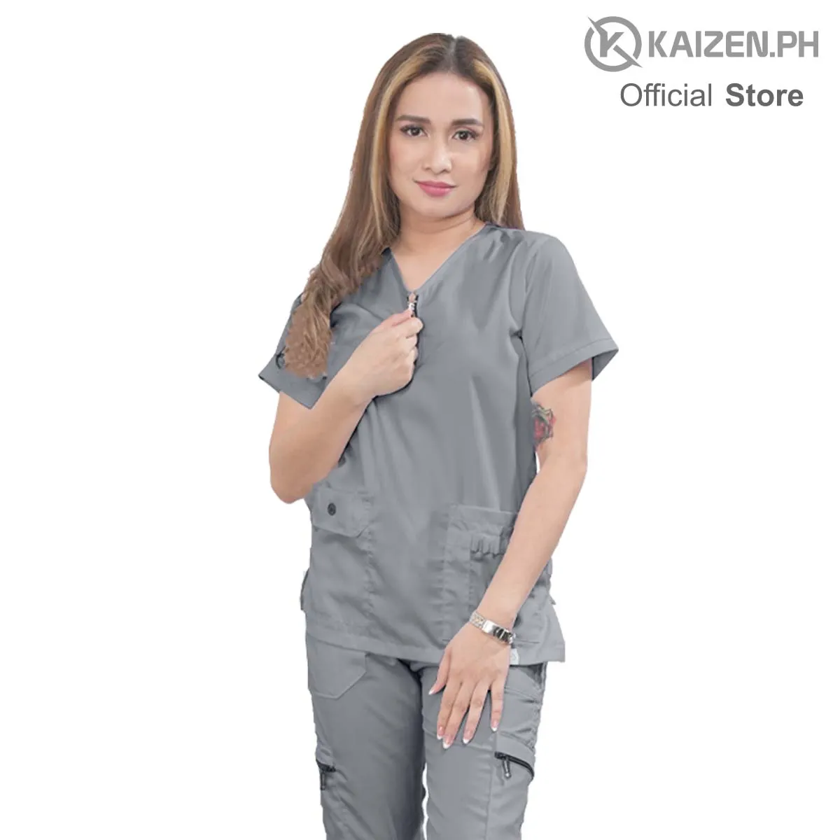 KSS-16 Metal Zipper 1/4 Length