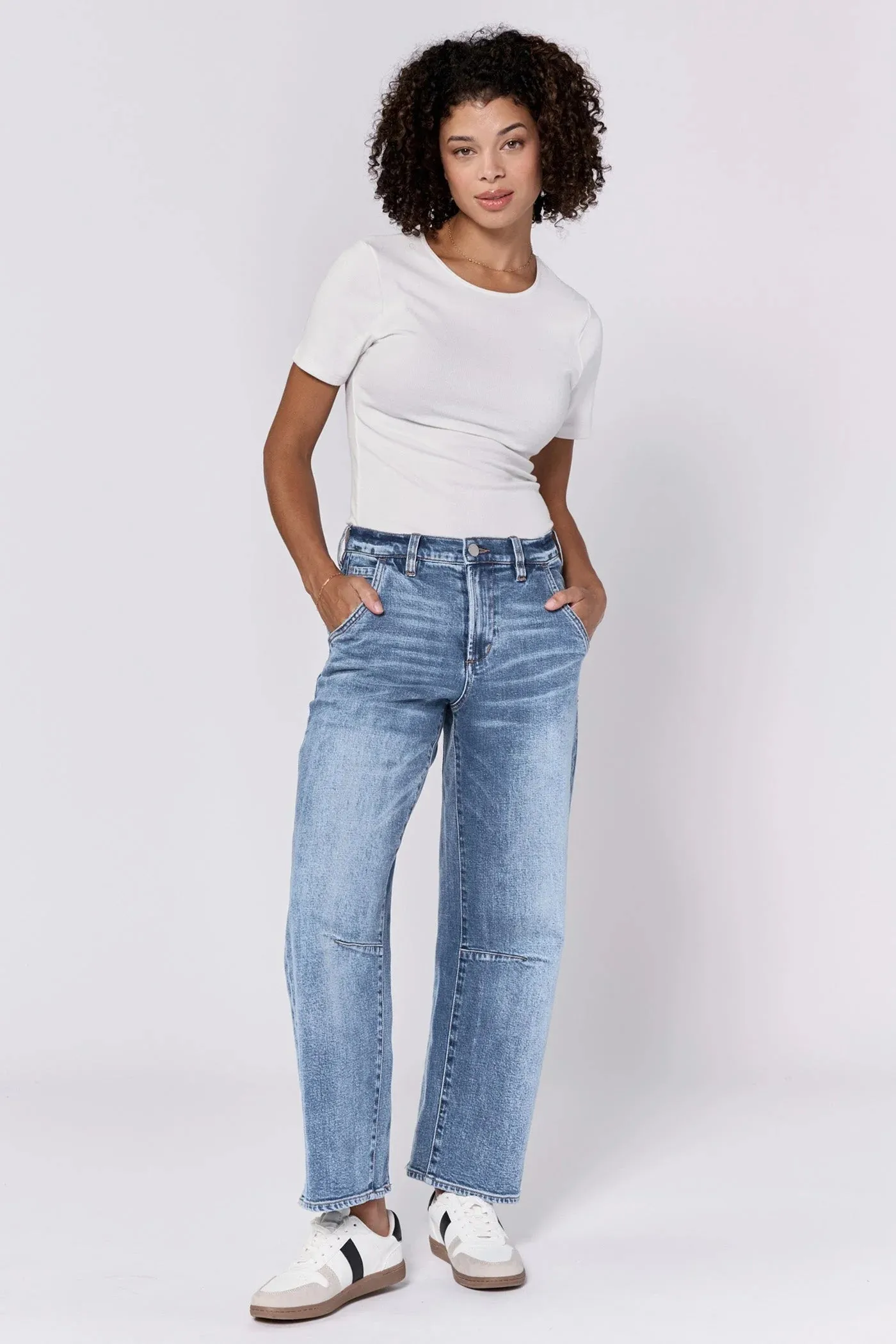 Lasso High Rise Denim - Western Hue