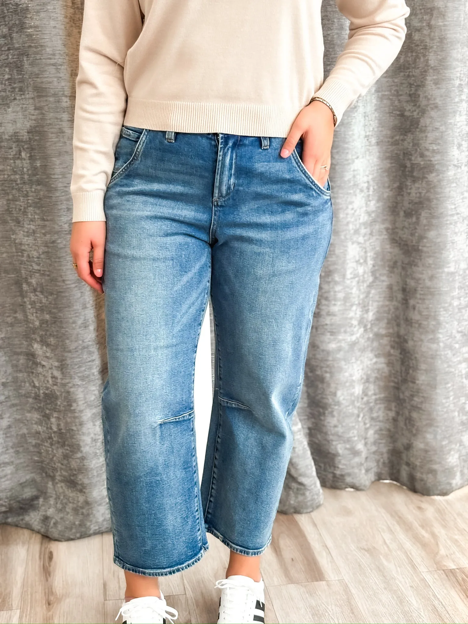 Lasso High Rise Denim - Western Hue