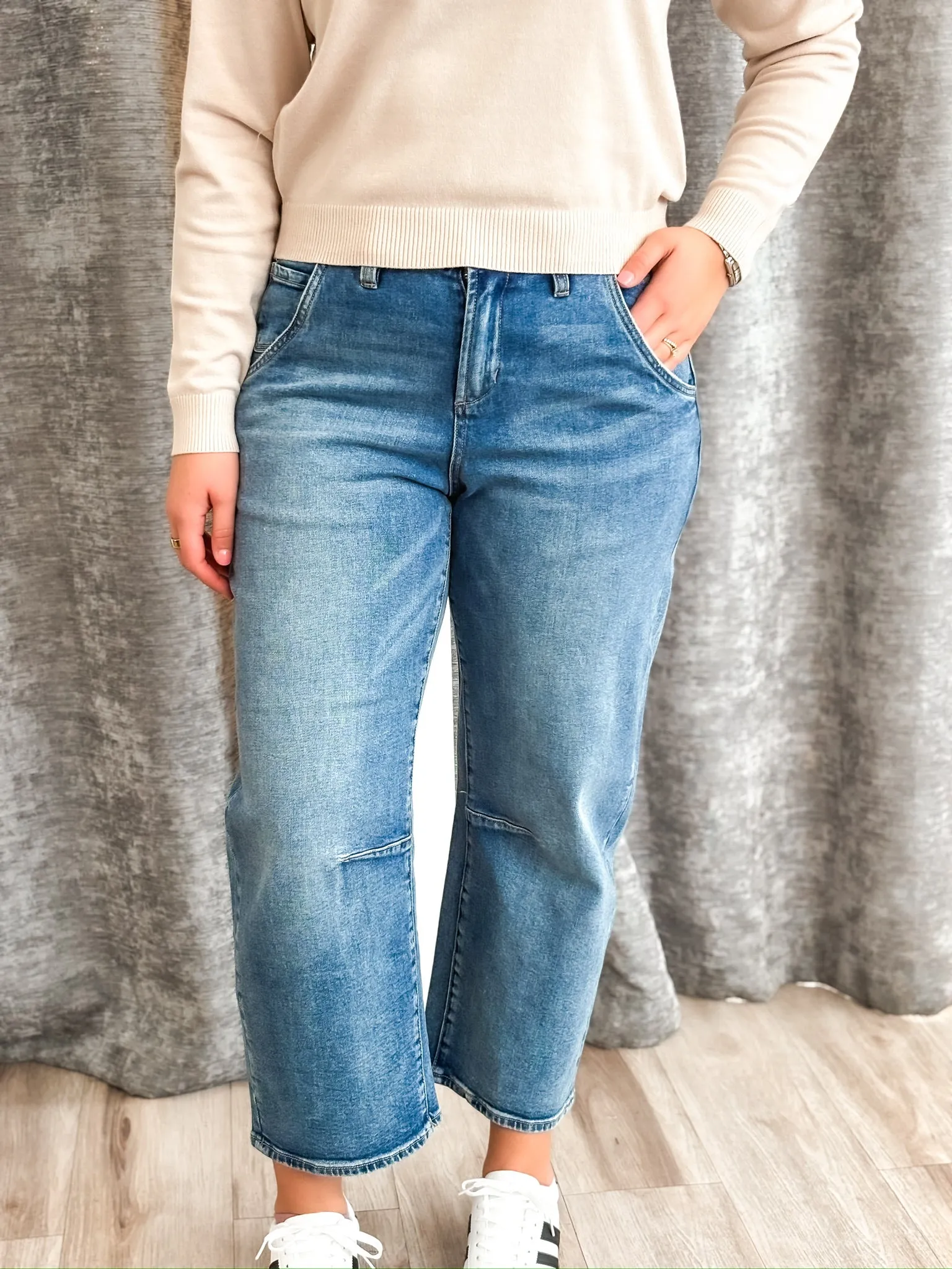 Lasso High Rise Denim - Western Hue