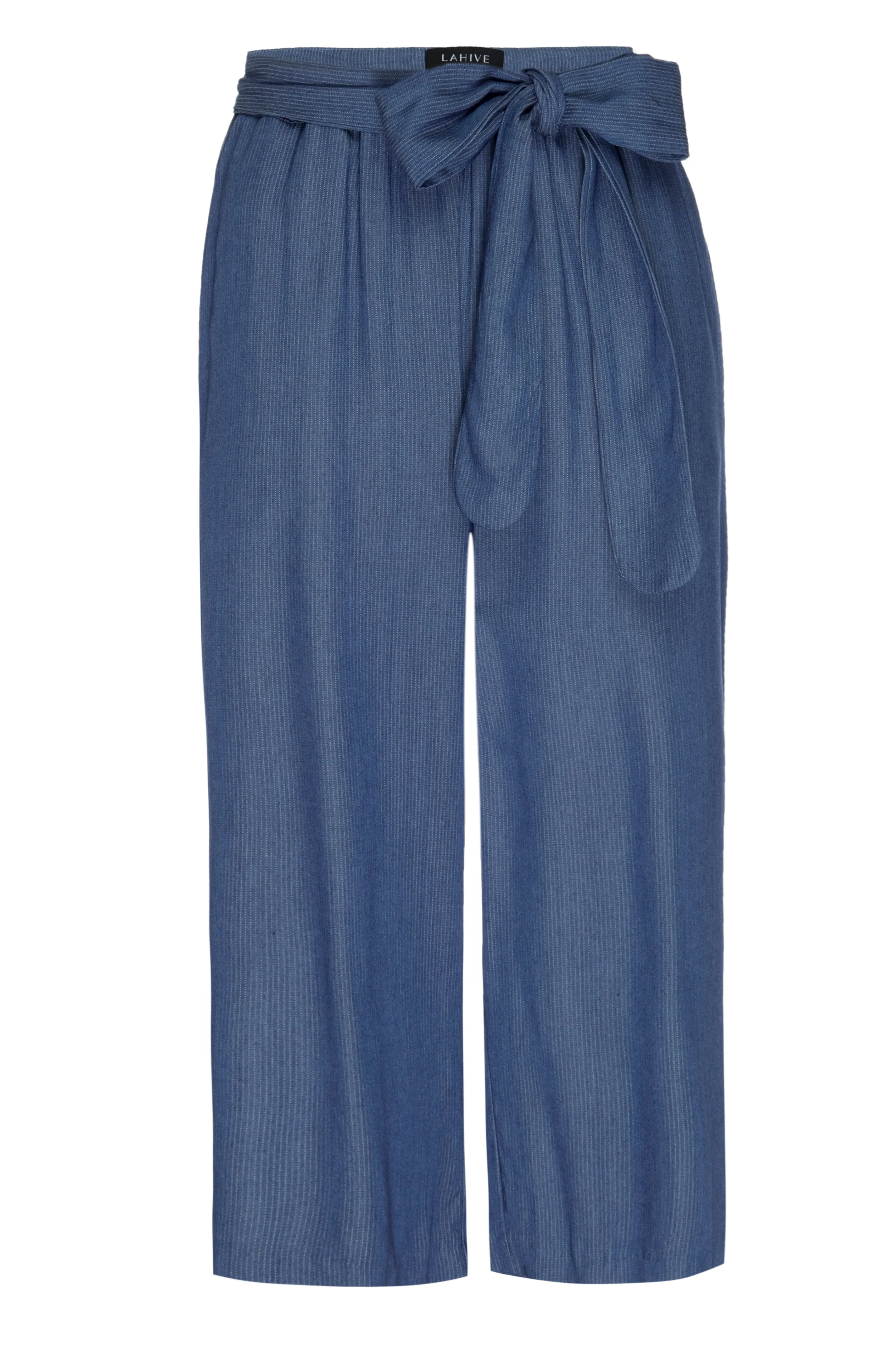 LAZZARO Cropped Palazzo Pant