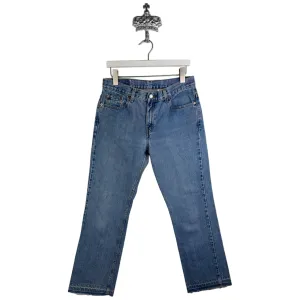 LEVI'S 505 STRAIGHT JEANS - (HH 15.5) X (LENGHT 39)