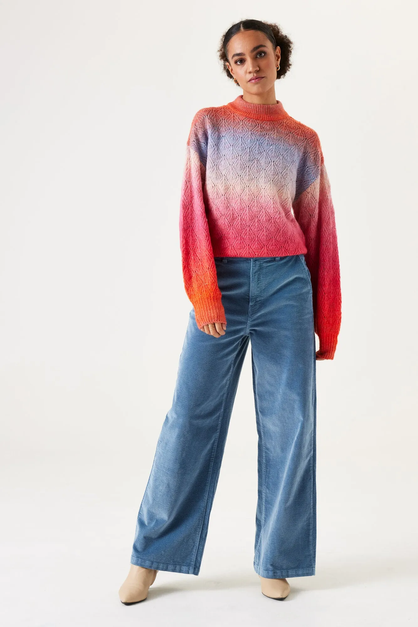 Light Blue Cord Pant