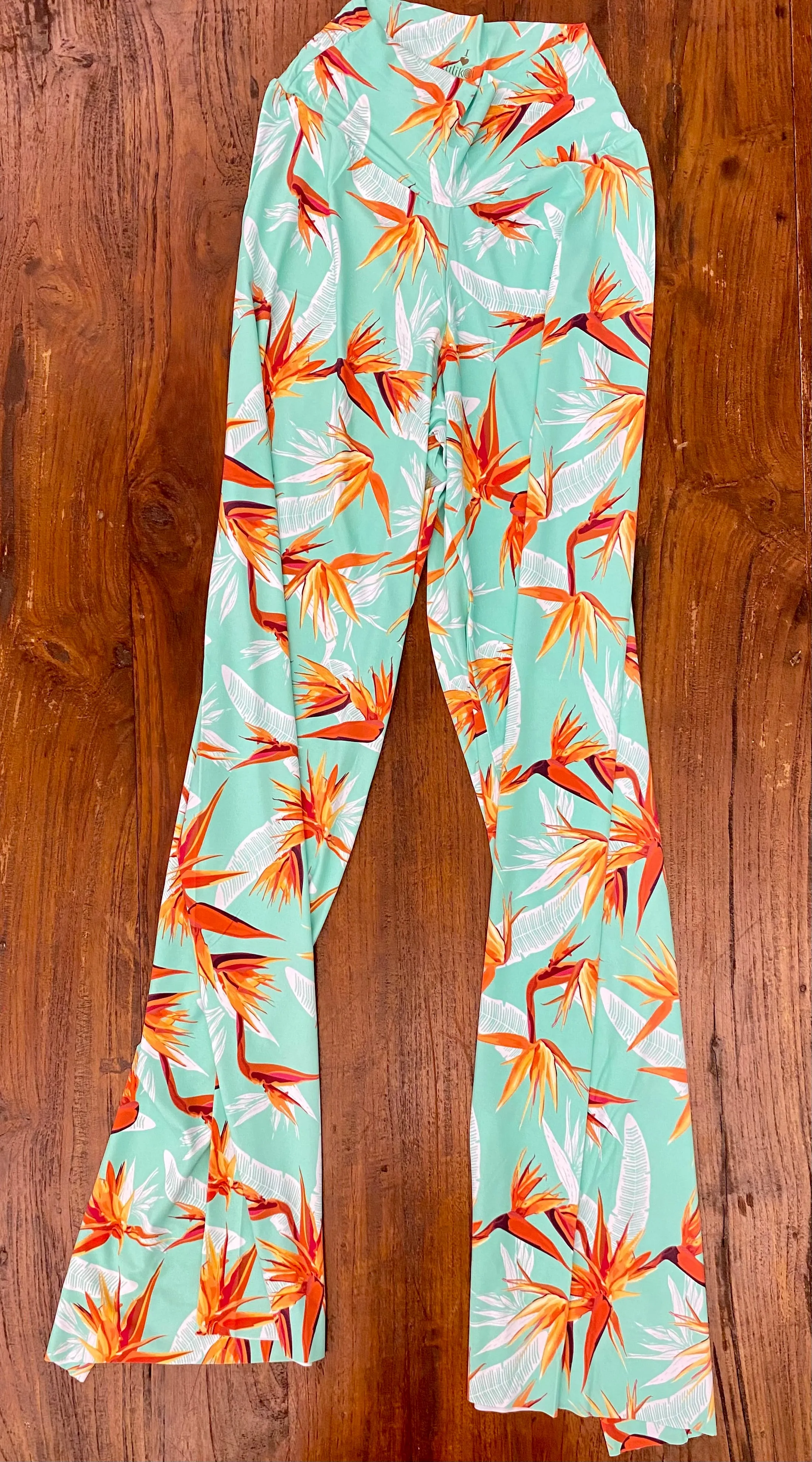 Lilikoi Luxe:Palazzo Pants:Fluity Palazzo Pants - MINT PARADISE