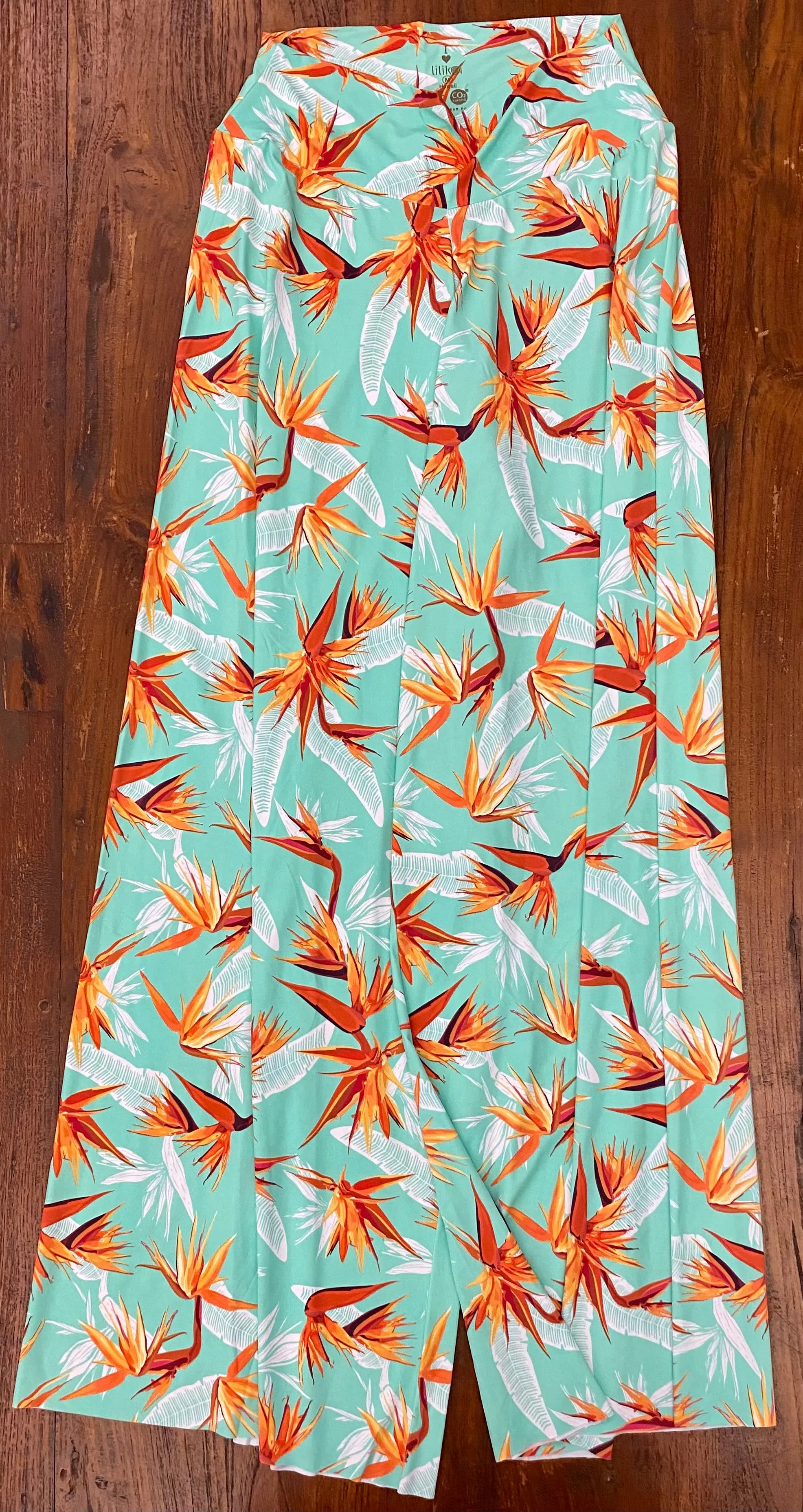 Lilikoi Luxe:Palazzo Pants:Fluity Palazzo Pants - MINT PARADISE
