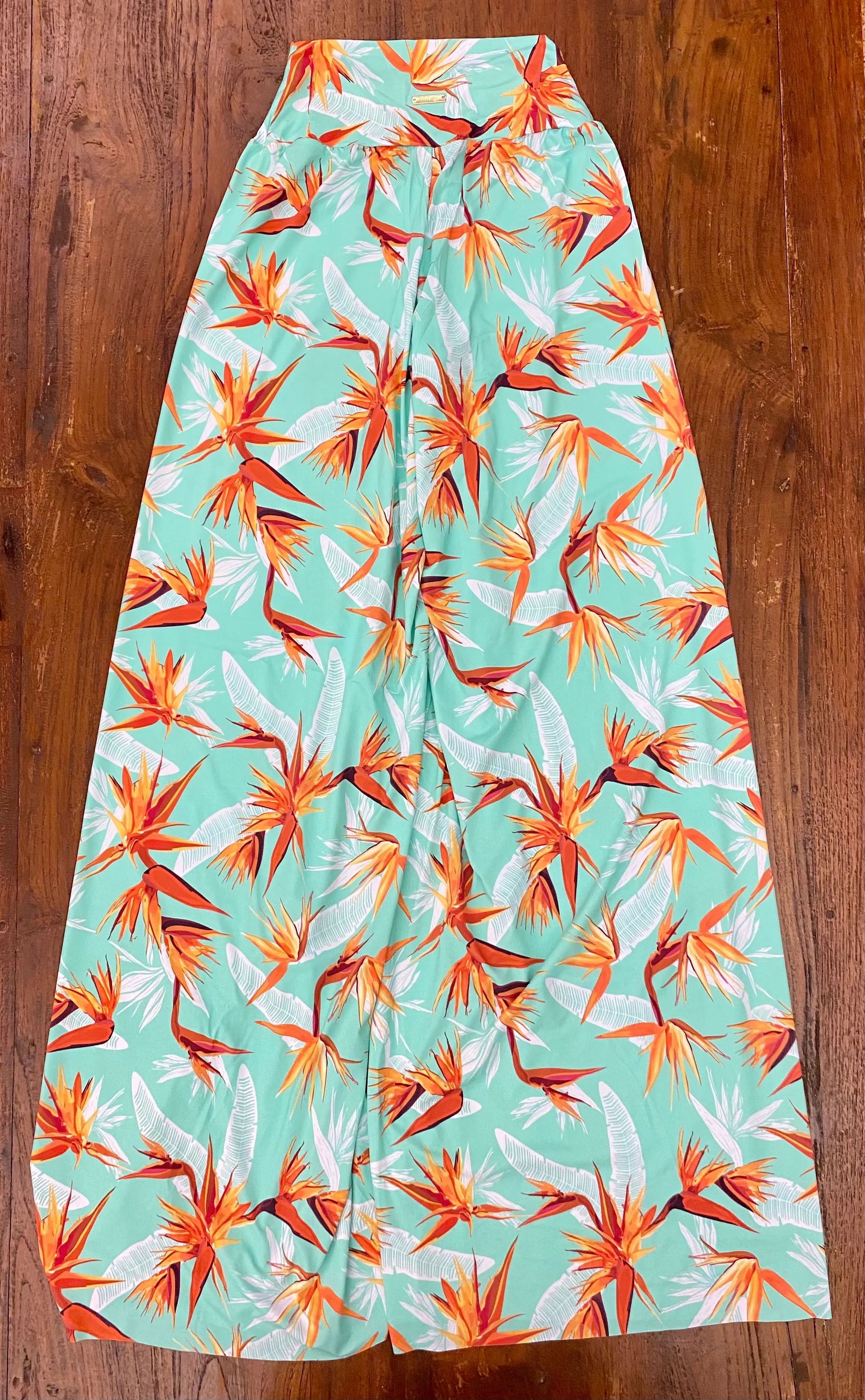 Lilikoi Luxe:Palazzo Pants:Fluity Palazzo Pants - MINT PARADISE