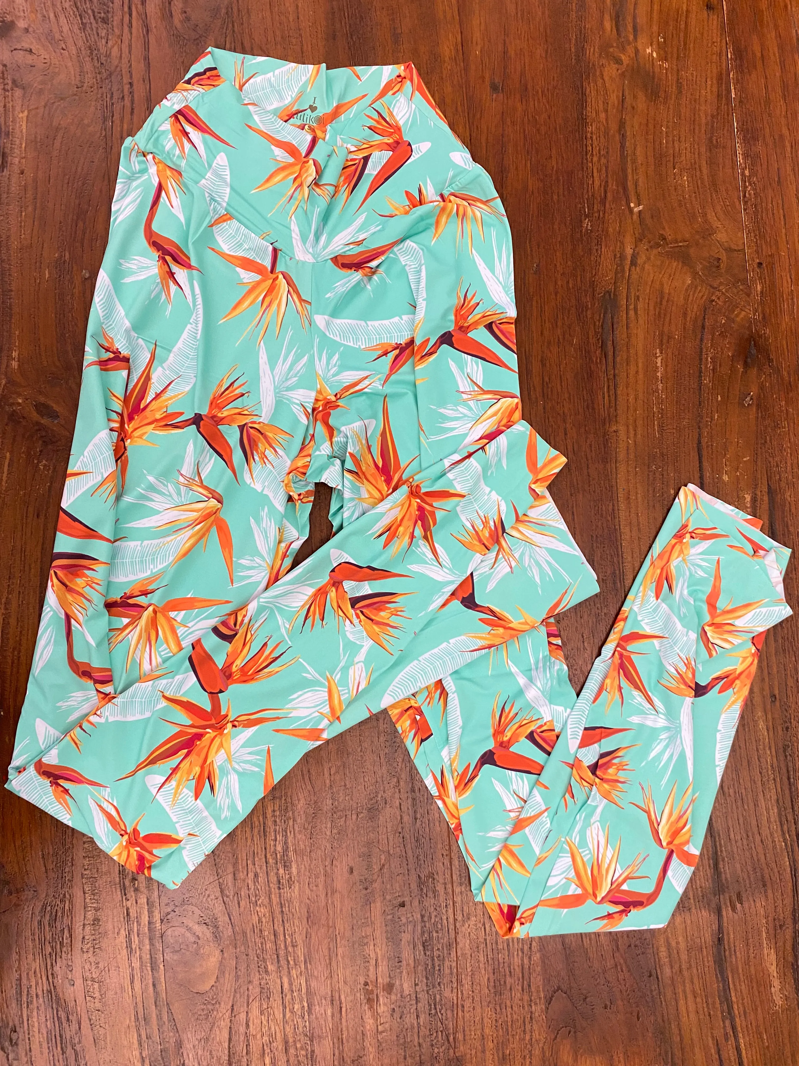 Lilikoi Luxe:Palazzo Pants:Fluity Palazzo Pants - MINT PARADISE