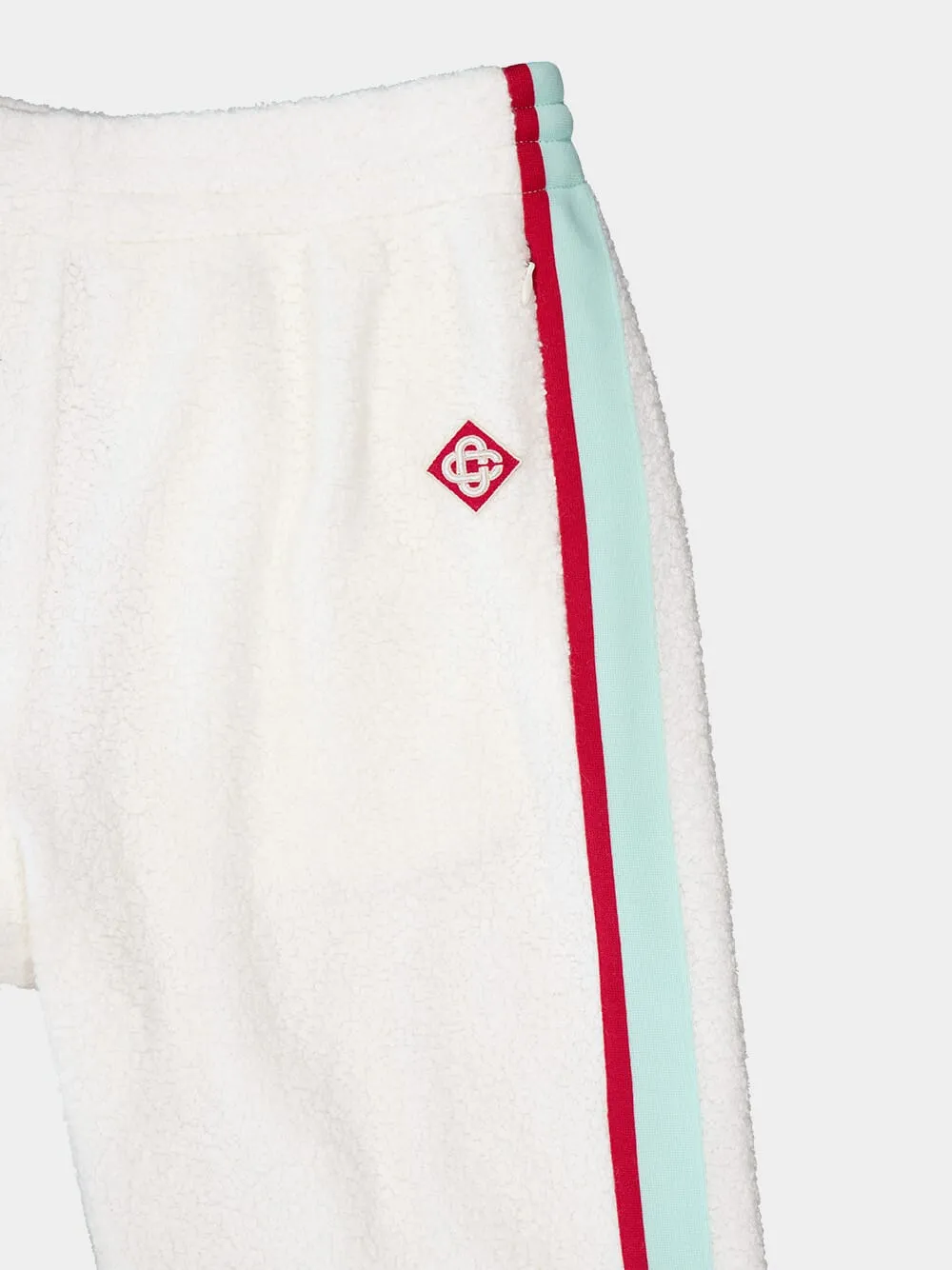 Logo-Patch Fleece Track Pants