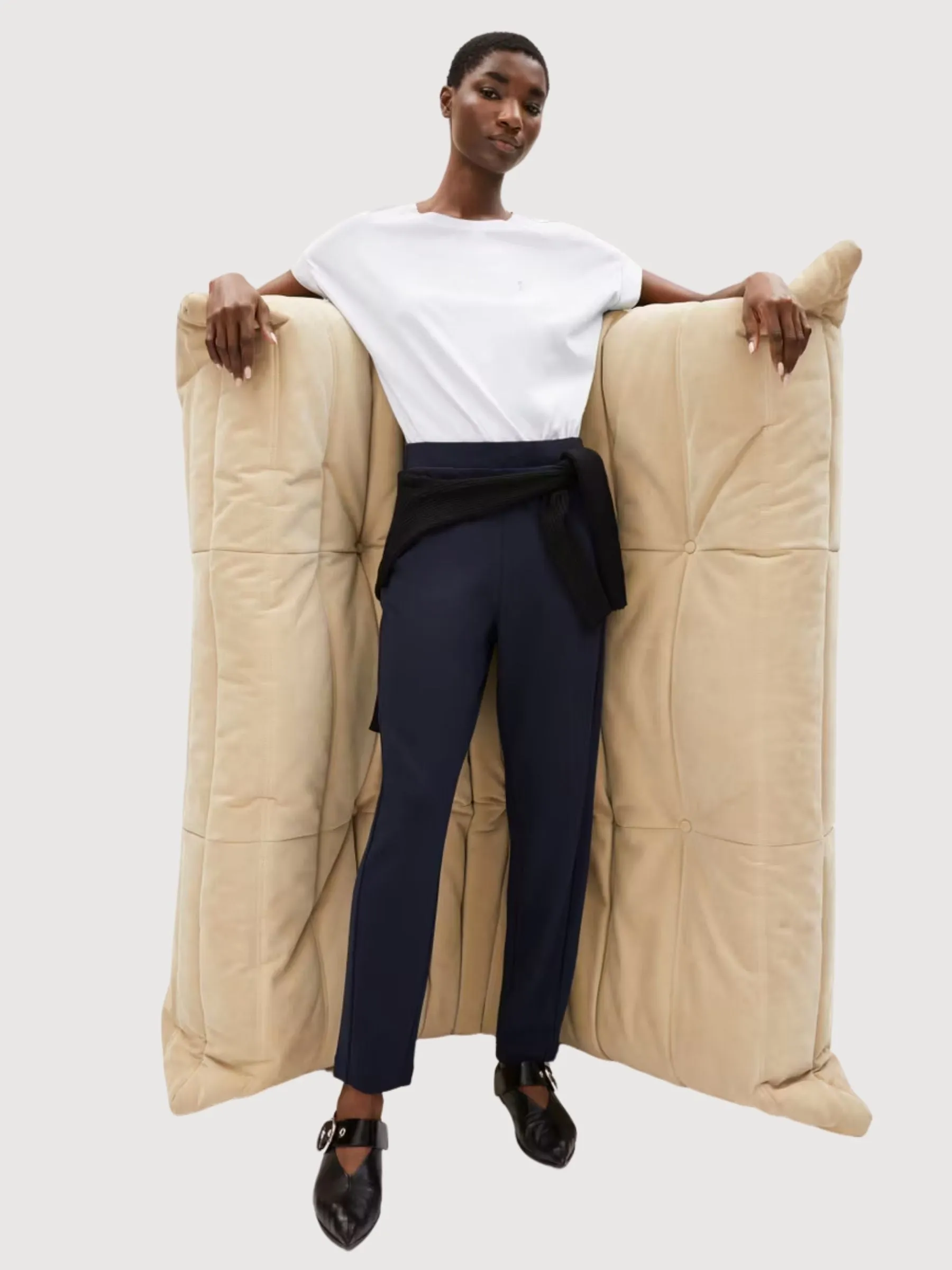 MAGDAALENA Jersey Pants in Night Sky | ARMEDANGELS