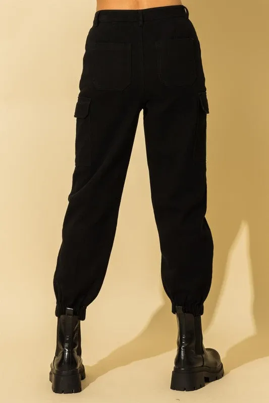 MAGGIE DISTRESSED JOGGERS