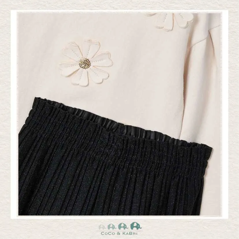 *Mayoral Girls Pleated Pants & Sweatshirt Set