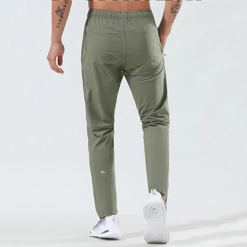 Men's Casual Fashion Simple Nine-point  Loose Running Sports Gym Men's