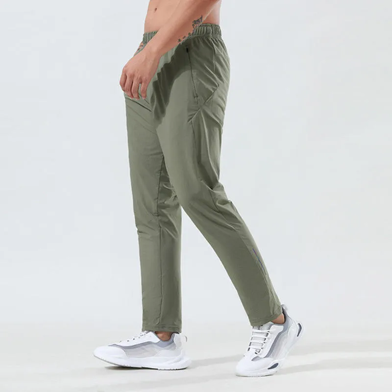 Men's Casual Fashion Simple Nine-point  Loose Running Sports Gym Men's