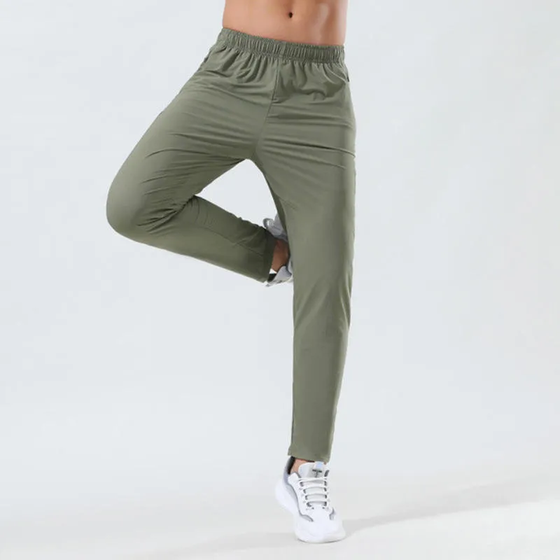 Men's Casual Fashion Simple Nine-point  Loose Running Sports Gym Men's