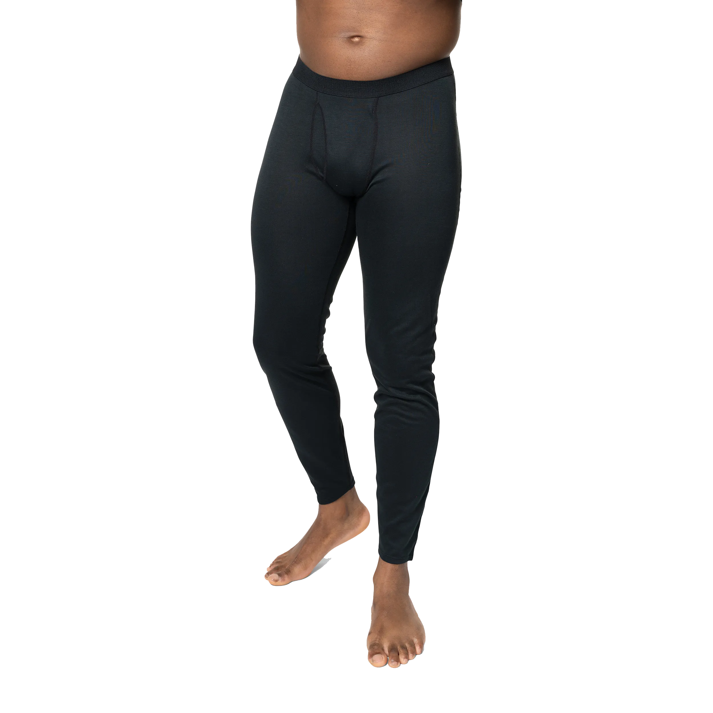 Men's Double Layer Bottoms - Black