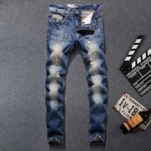 Men's Fashion Jeans Up To Size 40