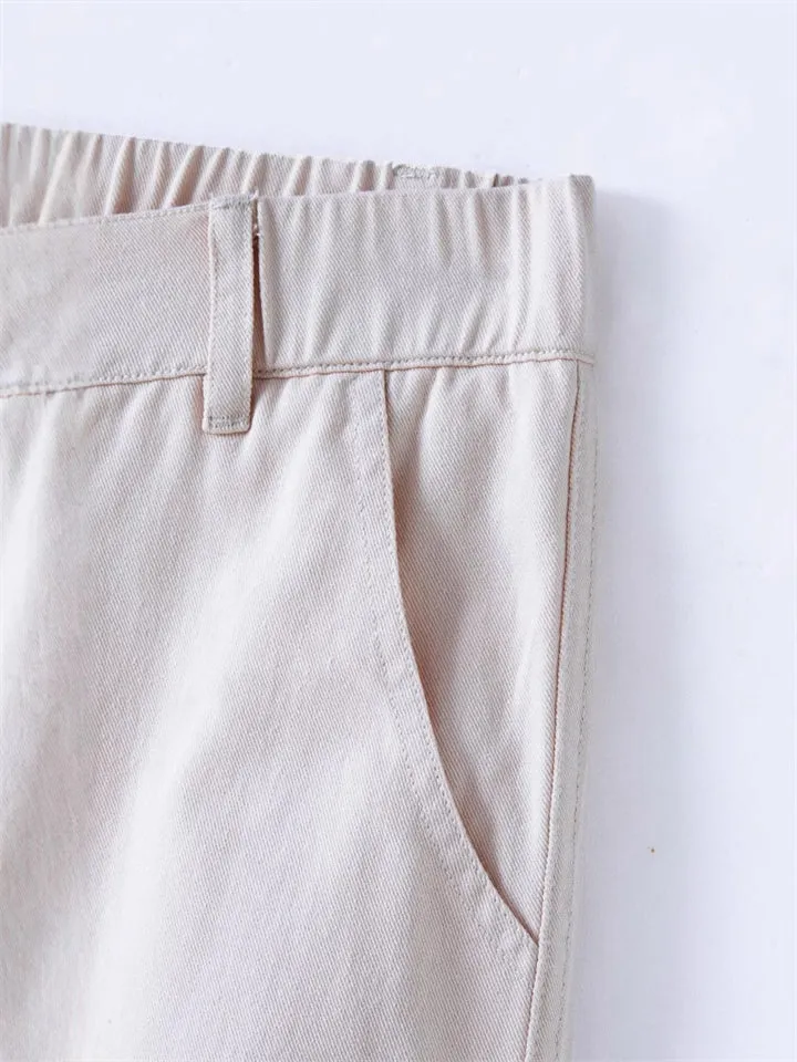 Men's Patch Pocket Casual Hard-Wearing Cargo Pants