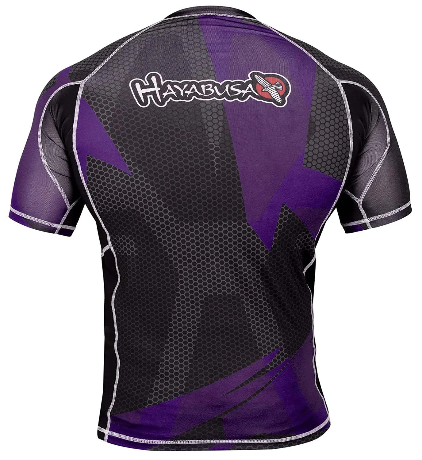 METARU47 SILVER RASHGUARD Short Sleeve